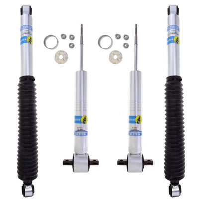 Bilstein 5100 Shocks Set w/0-1.75" lift - 2007-2013 Chevrolet Silverado 1500 4WD RWD Spacer Lift