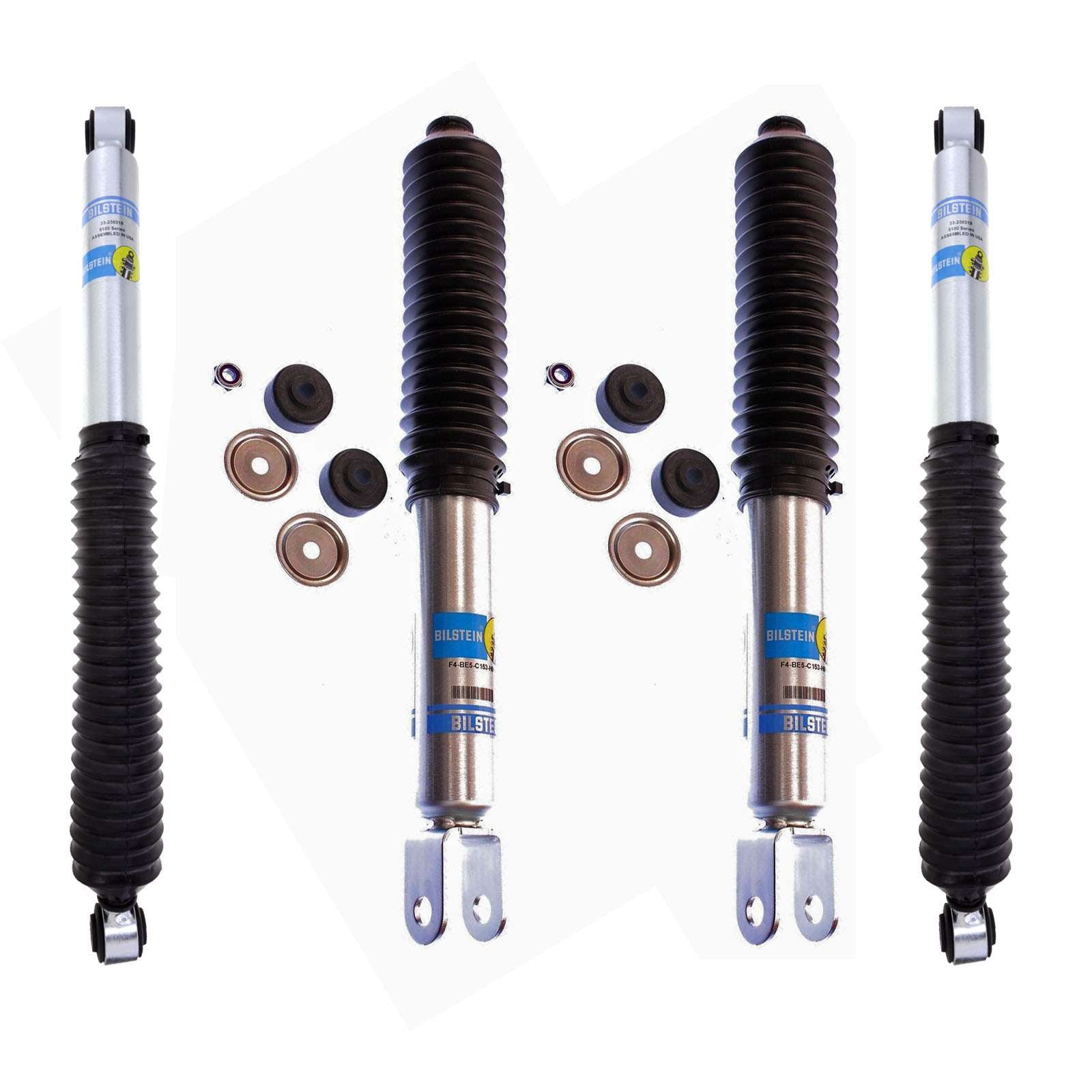 Bilstein 5100 Shocks Set w/0-2.5" lift - 2007 Chevrolet Silverado 1500 Classic 4WD w/Torsion