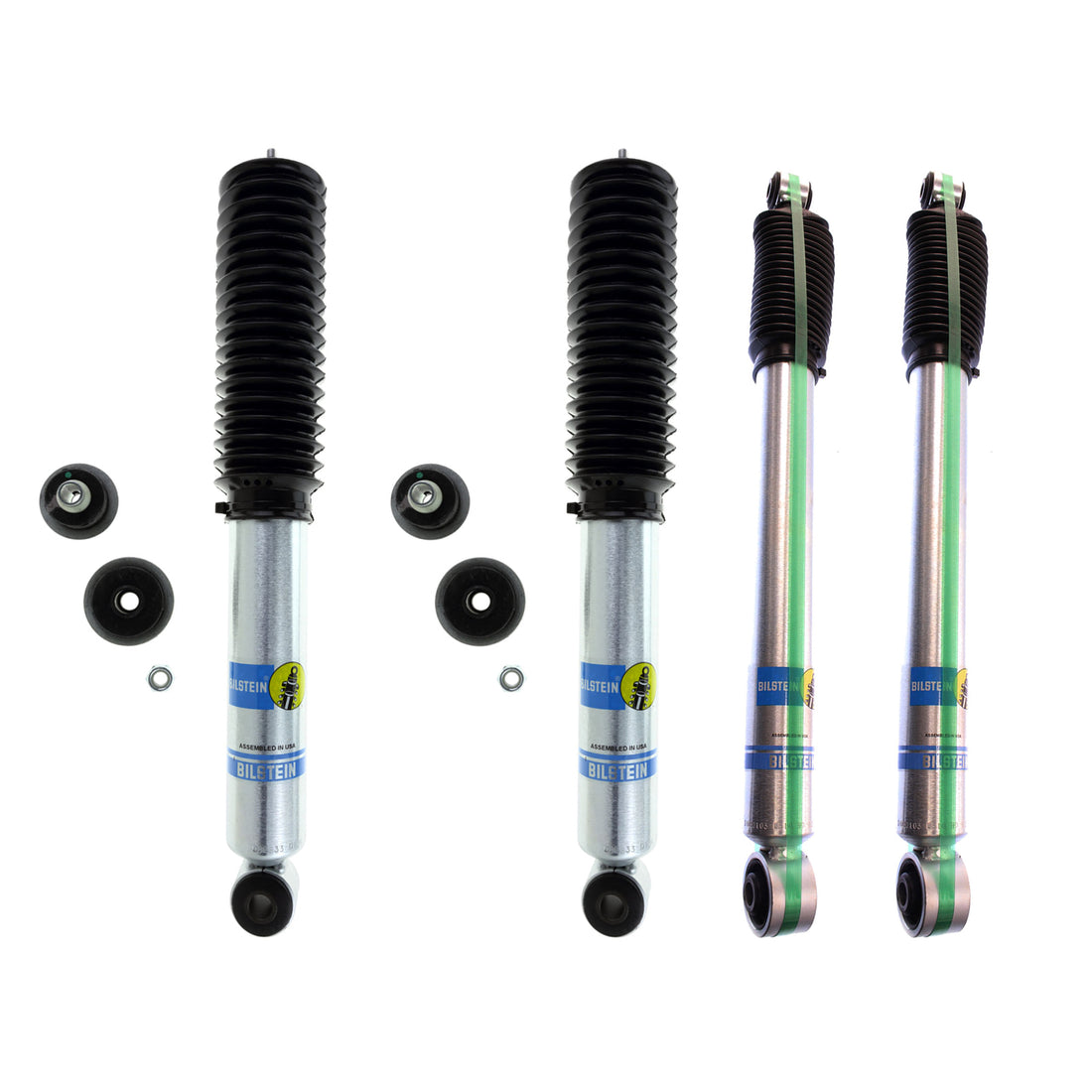 Bilstein 5100 Shocks Set w/4-6" lift - 2001-2006 Chevrolet Silverado 3500 4WD RWD w/Torsion