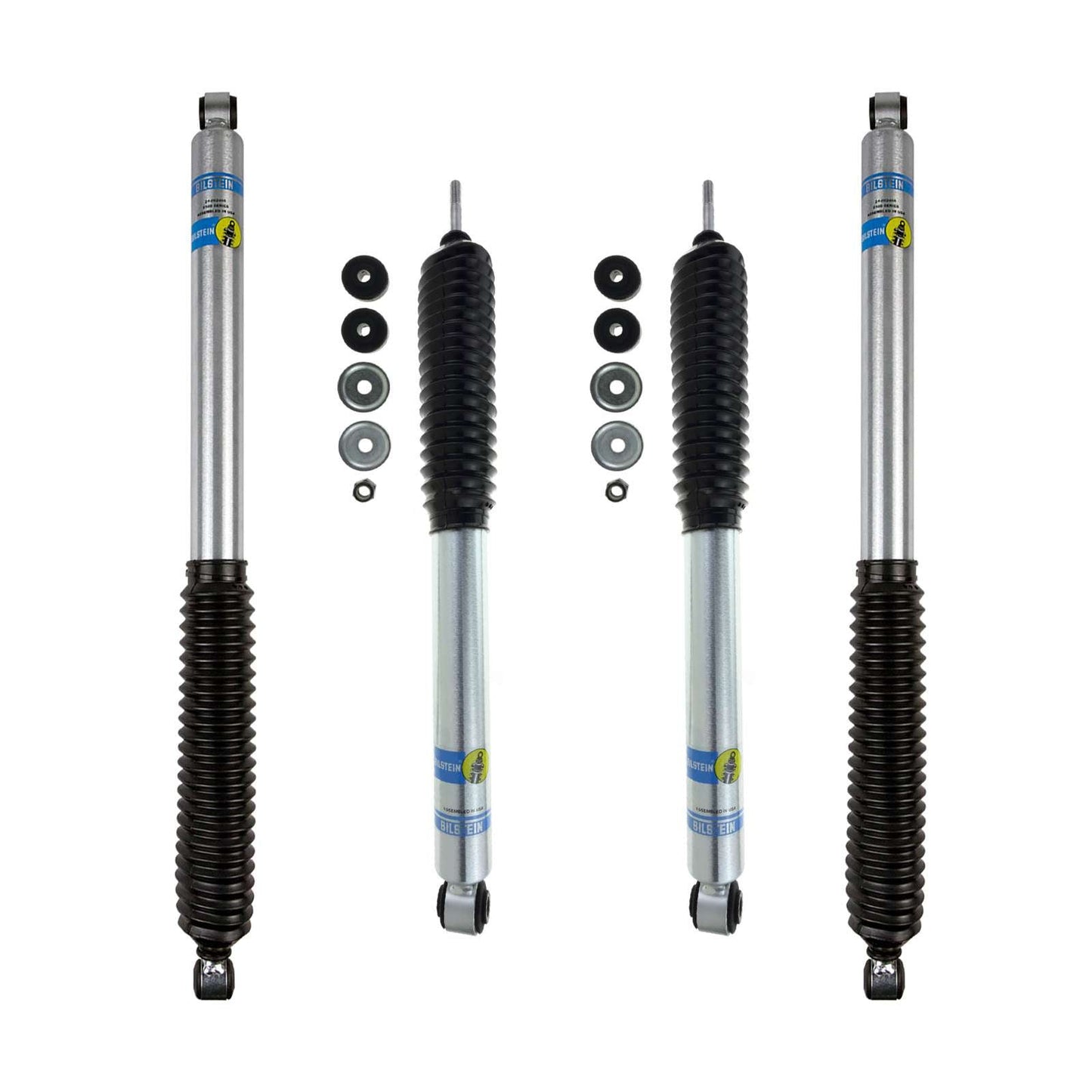 Bilstein 5100 Shocks Set w/0-2.5" lift - 1999-2004 Chevrolet Silverado 2500 4WD RWD w/Torsion