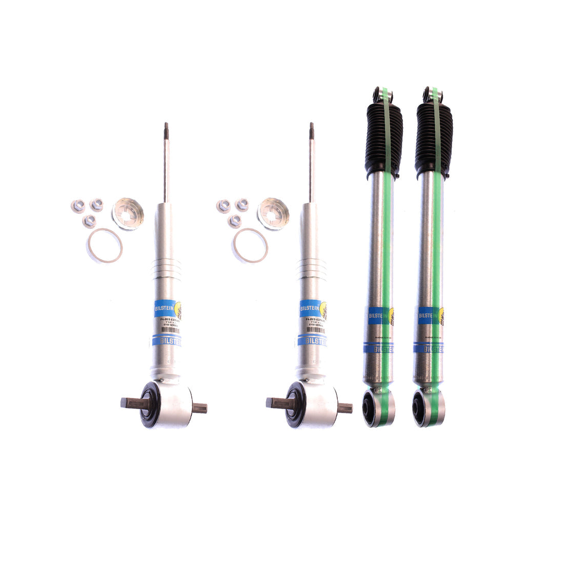 Bilstein 5100 Shocks Set w/0-1.75" lift - 2007-2013 Chevrolet Silverado 1500 4WD RWD Spacer Lift