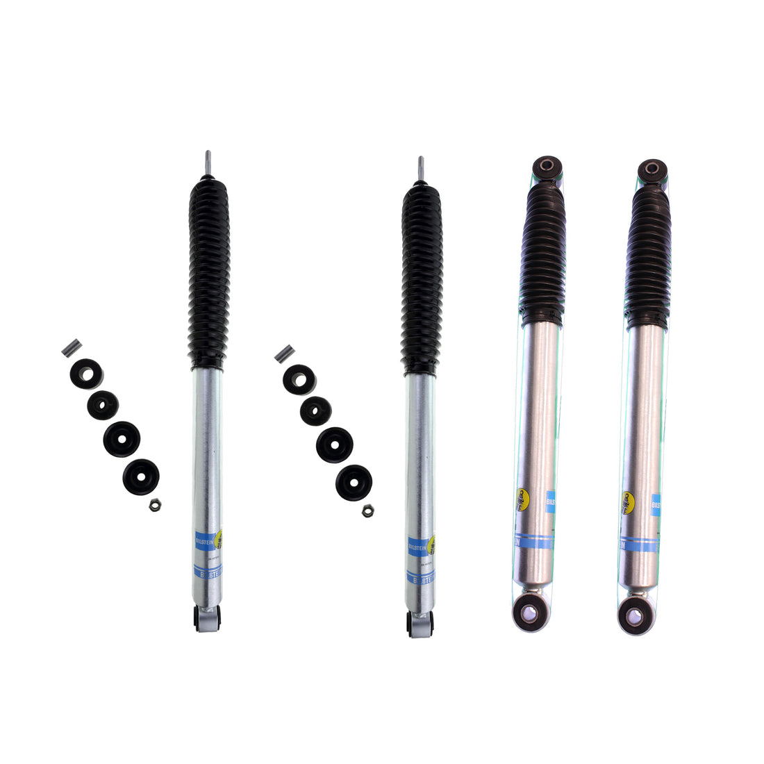 Bilstein 5100 Shocks Set w/0-1" lift - 2003-2010 Dodge Ram 3500 4WD