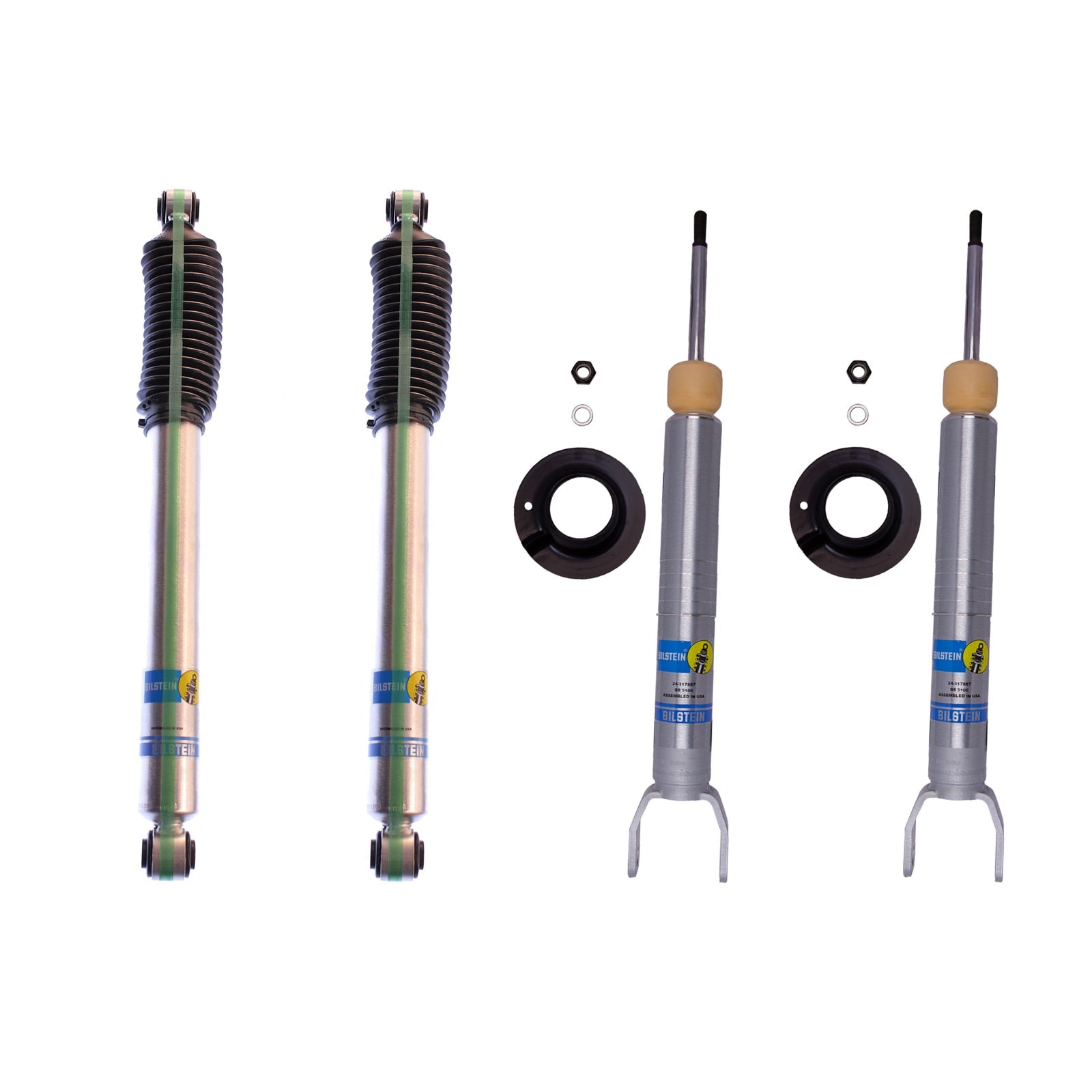 Bilstein 5100 Shocks Set w/0-2.8" lift - 2019-2024 Ram 1500 Classic 4WD