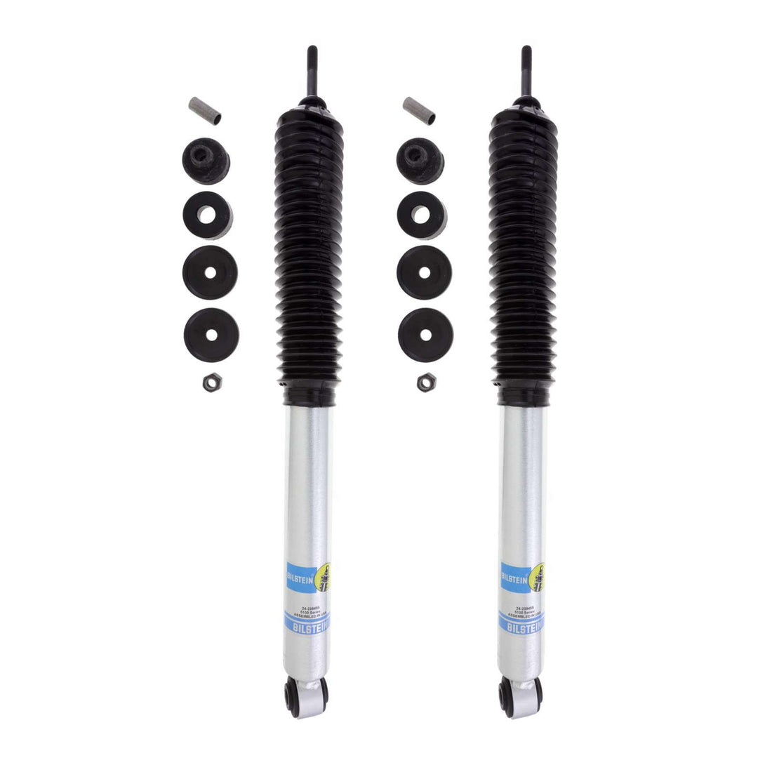 Bilstein B8 5100 Monotube Shocks Rear Pair - 2014-2018 Ram 2500 4WD w/o Air leveling