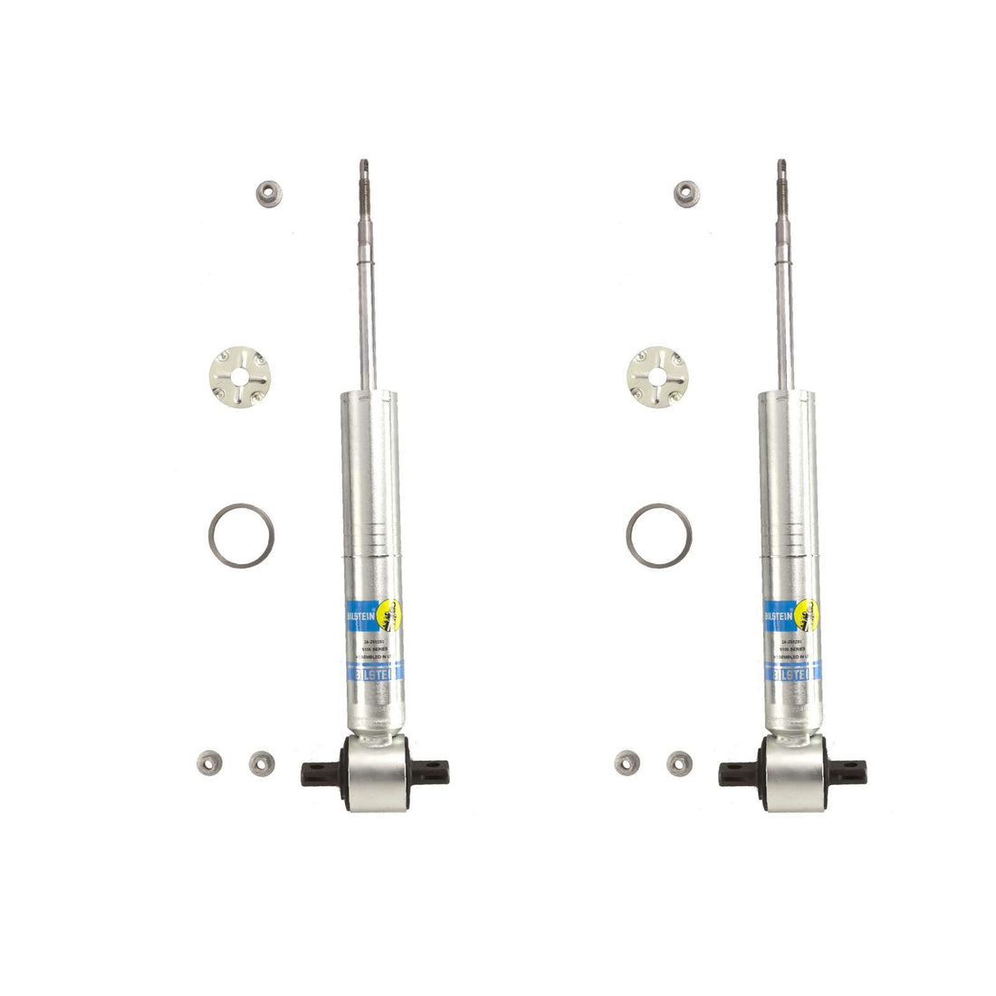 Bilstein B8 5100 Monotube Adjustable Strut Front Pair w/0-1.6" lift - 2015-2018 Chevrolet Suburban 1500 4WD RWD