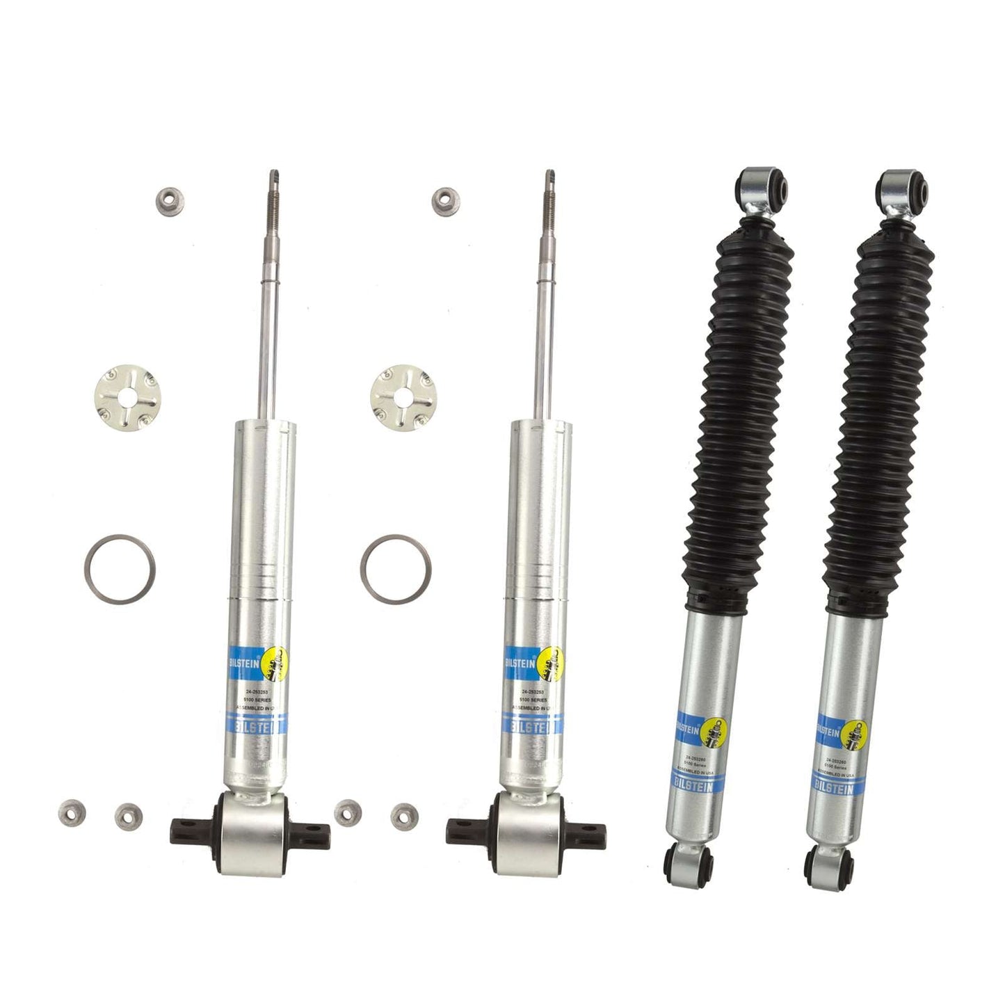 Bilstein 5100 Shocks Set w/0-1.6" lift - 2015-2018 Chevrolet Suburban 1500 4WD RWD