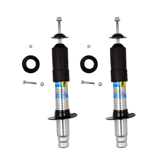 Bilstein B8 5100 Monotube Adjustable Strut Front Pair w/0-2.25" lift - 1998-2009 GMC Envoy 4WD RWD