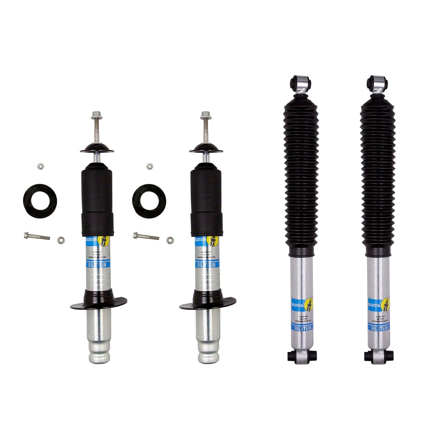 Bilstein 5100 Shocks Set w/0-2.25" lift - 2002-2009 GMC Envoy 4WD RWD