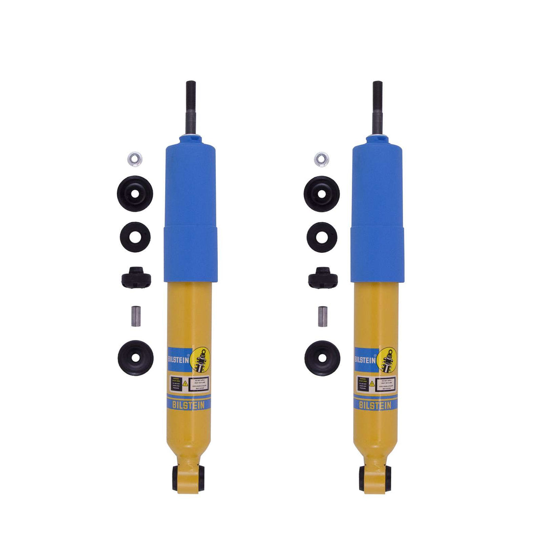 Bilstein B6 4600 Monotube OEM Shocks Front Pair - 2017-2026 Ford F-250 Super Duty RWD