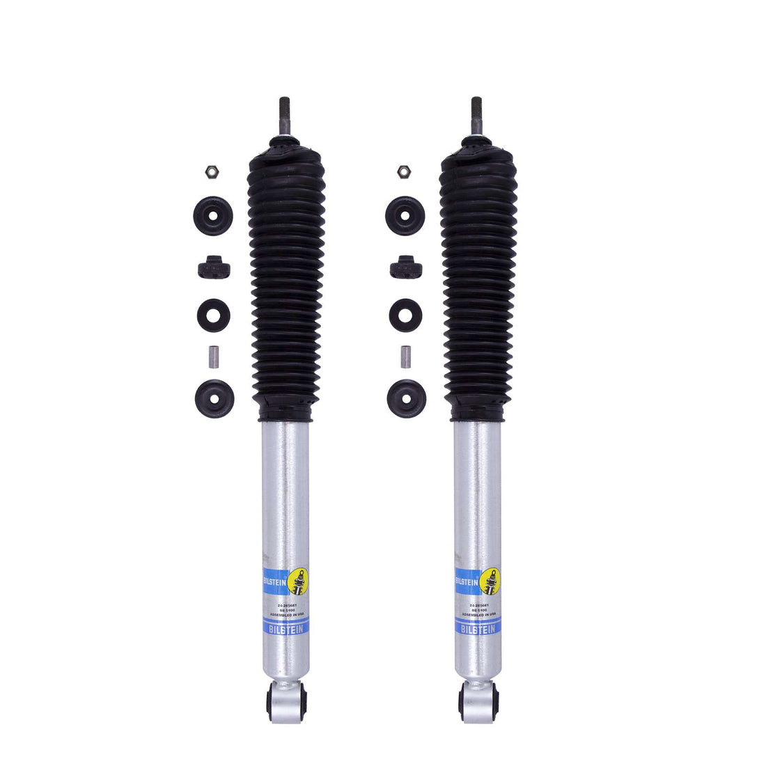 Bilstein B8 5100 Monotube Shocks Rear Pair w/2-3" lift - 2014-2024 Ram 2500 4WD