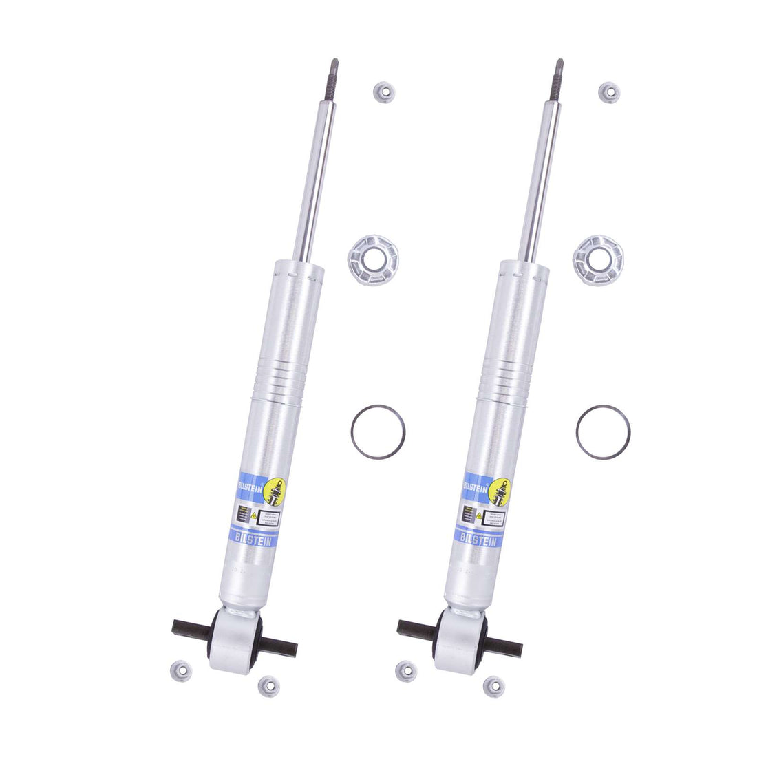 Bilstein B8 5100 Monotube Adjustable Strut Front Pair w/0-2.5" lift - 2019-2026 Chevrolet Silverado 1500 4WD RWD
