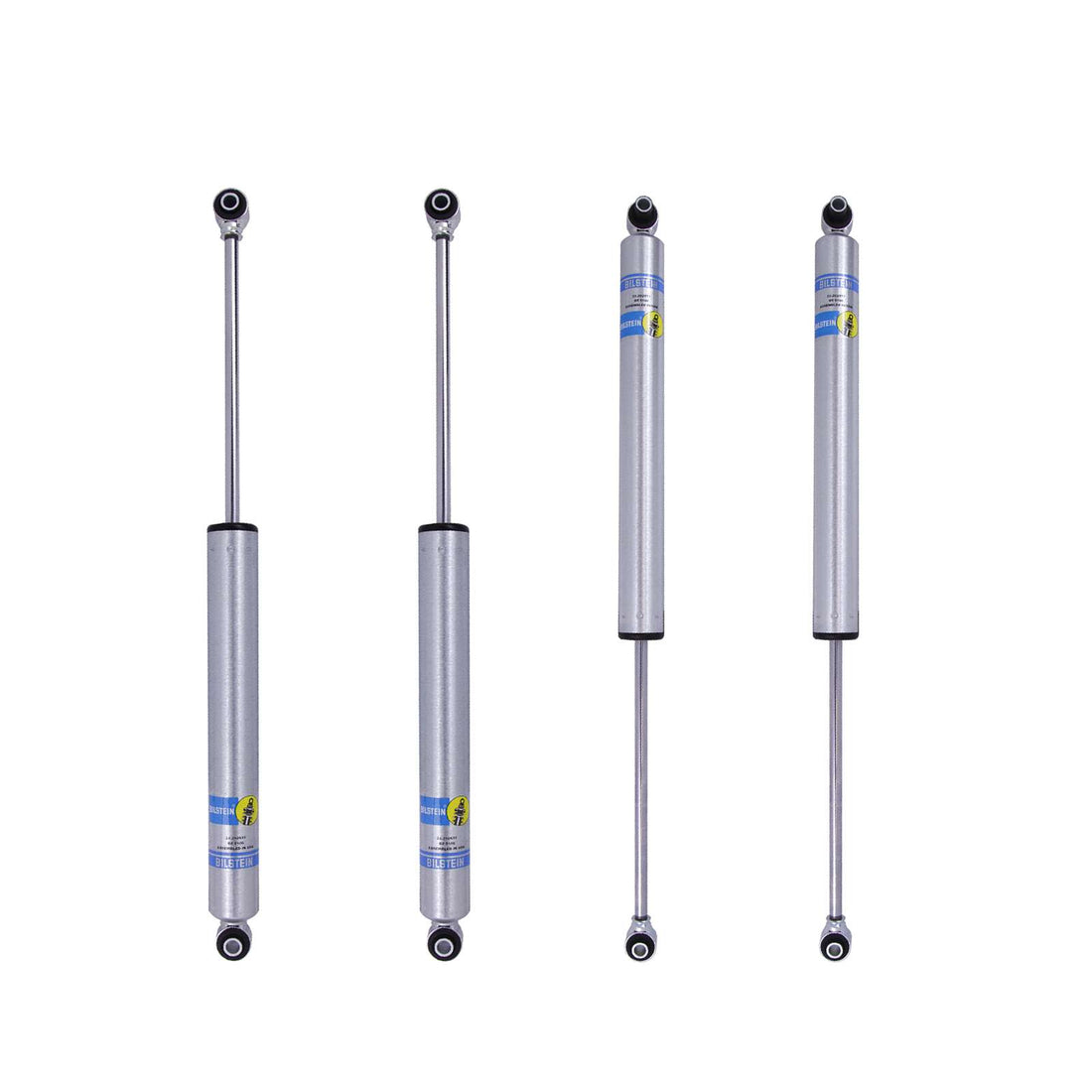 Bilstein 5100 Shocks Set w/0-1.5" lift - 2018-2026 Jeep Wrangler JL 4WD