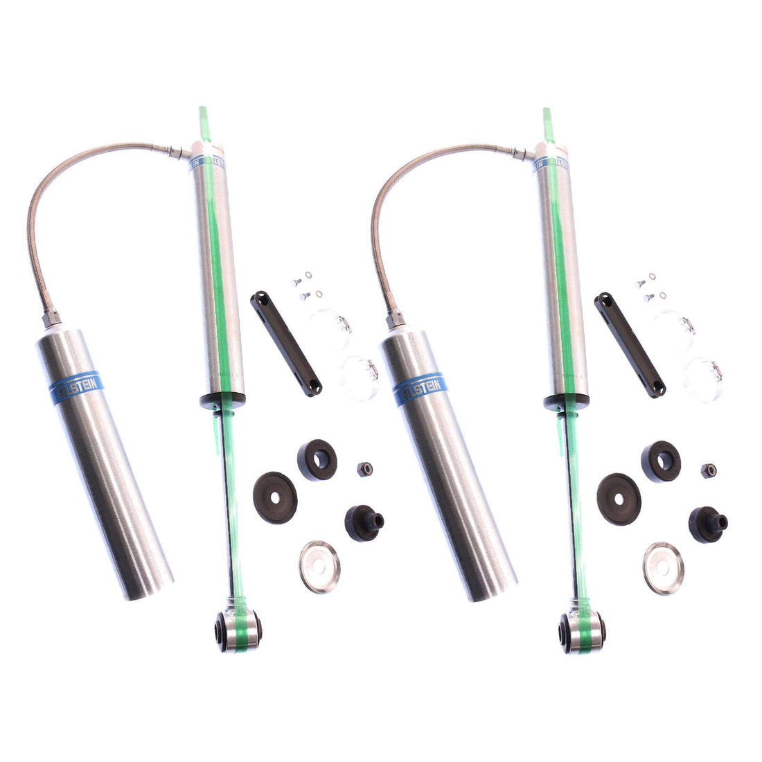 Bilstein B8 5160 w/ Remote Reservoir Shocks Front Pair w/0-3" lift - 1994-2010 Dodge Ram 2500 4WD