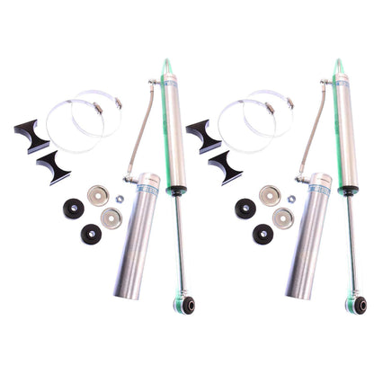 Bilstein B8 5160 w/ Remote Reservoir Shocks Front Pair w/3.5-5" lift - 2007-2018 Jeep Wrangler JK 4WD RWD