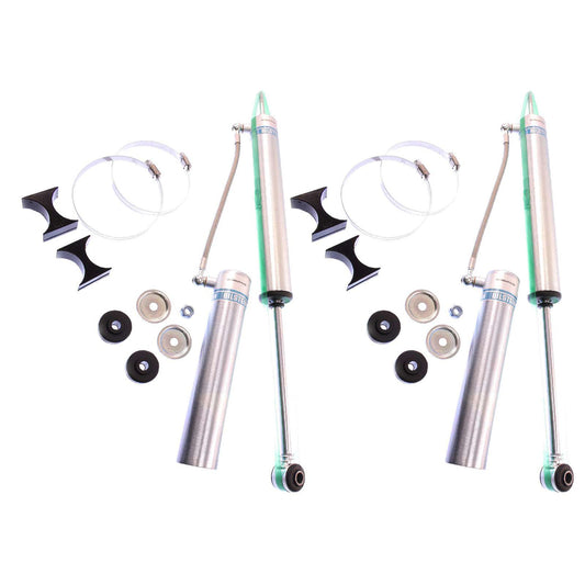 Bilstein B8 5160 w/ Remote Reservoir Shocks Front Pair w/1.5-3" lift - 2007-2018 Jeep Wrangler JK 4WD RWD