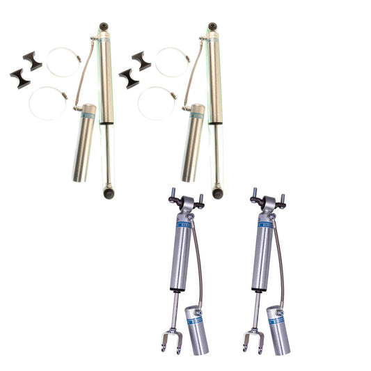 Bilstein B8 5160 w/ Remote Reservoir Shocks Set - 2011-2019 GMC Sierra 3500 HD 4WD RWD