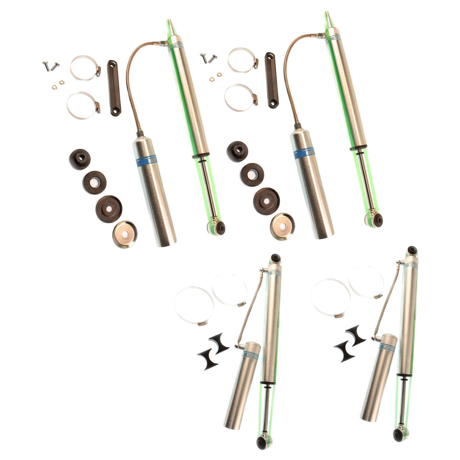 Bilstein B8 5160 w/ Remote Reservoir Shocks Set w/0-3" lift - 2011-2012 Ram 3500 4WD