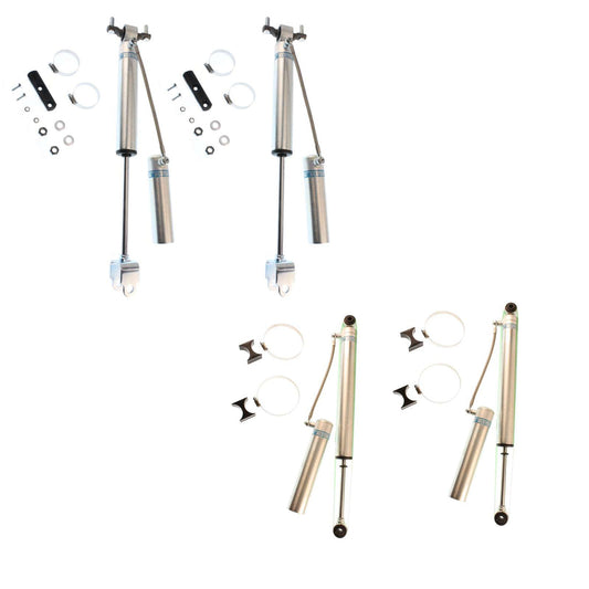 Bilstein B8 5160 w/ Remote Reservoir Shocks Set w/4-6" lift - 2011-2021 GMC Sierra 3500 HD 4WD RWD
