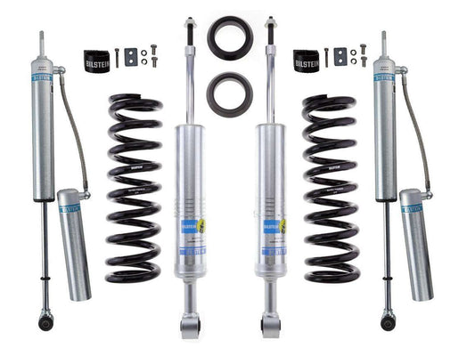 Bilstein 6112 Strut & Spring + Rear B8 5160 Reservoir Shocks Set w/0-2.5" lift - 2003-2009 Lexus GX470 AWD