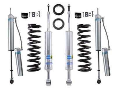 Bilstein 6112 Strut & Spring + Rear B8 5160 Reservoir Shocks Set w/0-2.5" lift - 2007-2009 Toyota FJ Cruiser 4WD RWD