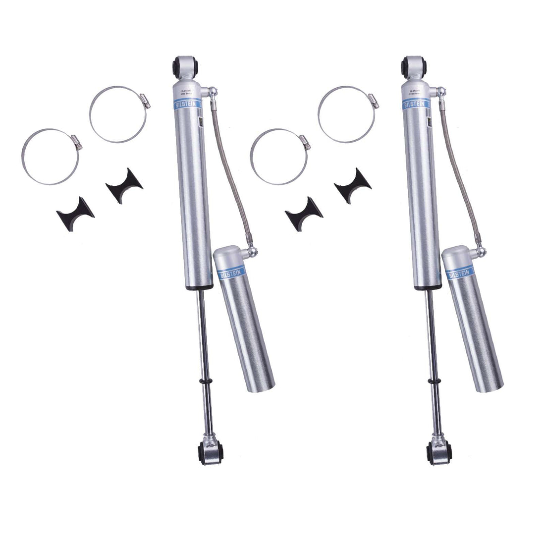 Bilstein B8 5160 w/ Remote Reservoir Shocks Rear Pair w/0-1" lift - 2009-2018 Ram 1500 4WD RWD