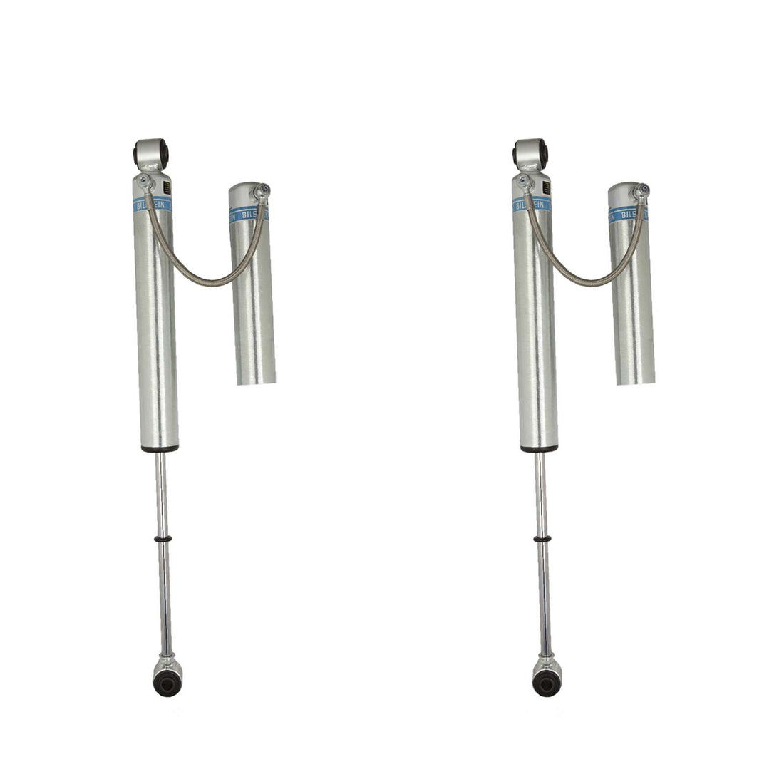 Bilstein B8 5160 w/ Remote Reservoir Shocks Rear Pair w/0-2" lift - 1999-2006 Chevrolet Silverado 1500 4WD