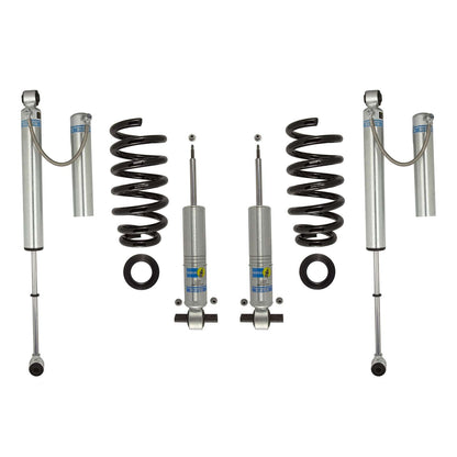 Bilstein 6112 Strut & Spring + Rear B8 5160 Reservoir Shocks Set w/0-1.85" lift - 2007-2013 Chevrolet Silverado 1500 4WD V8