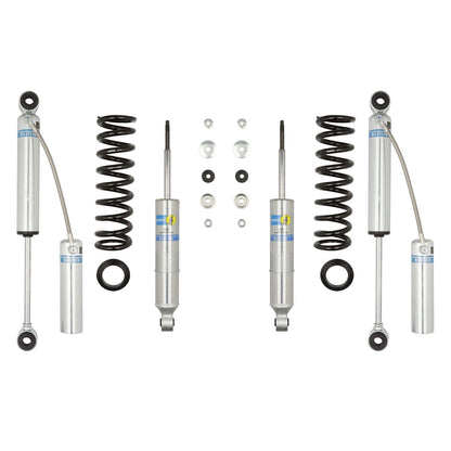 Bilstein 6112 Strut & Spring + Rear B8 5160 Reservoir Shocks Set w/0-2.8" lift - 1995-2004 Toyota Tacoma 4WD RWD 6 Lug