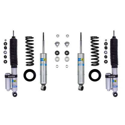 Bilstein 6112 Strut & Spring + Rear B8 5160 Reservoir Shocks Set w/0-2.3" lift - 1996-2002 Toyota 4Runner 4WD