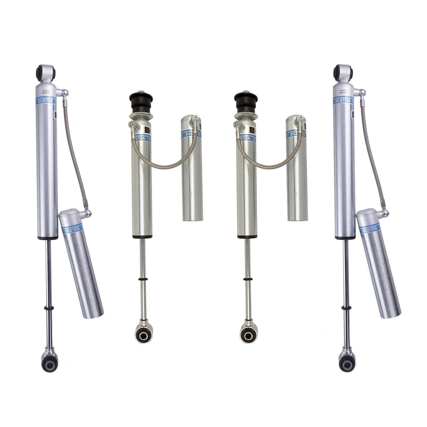 Bilstein B8 5160 w/ Remote Reservoir Shocks Set w/2-2.5" lift - 2017-2026 Ford F-250 Super Duty 4WD