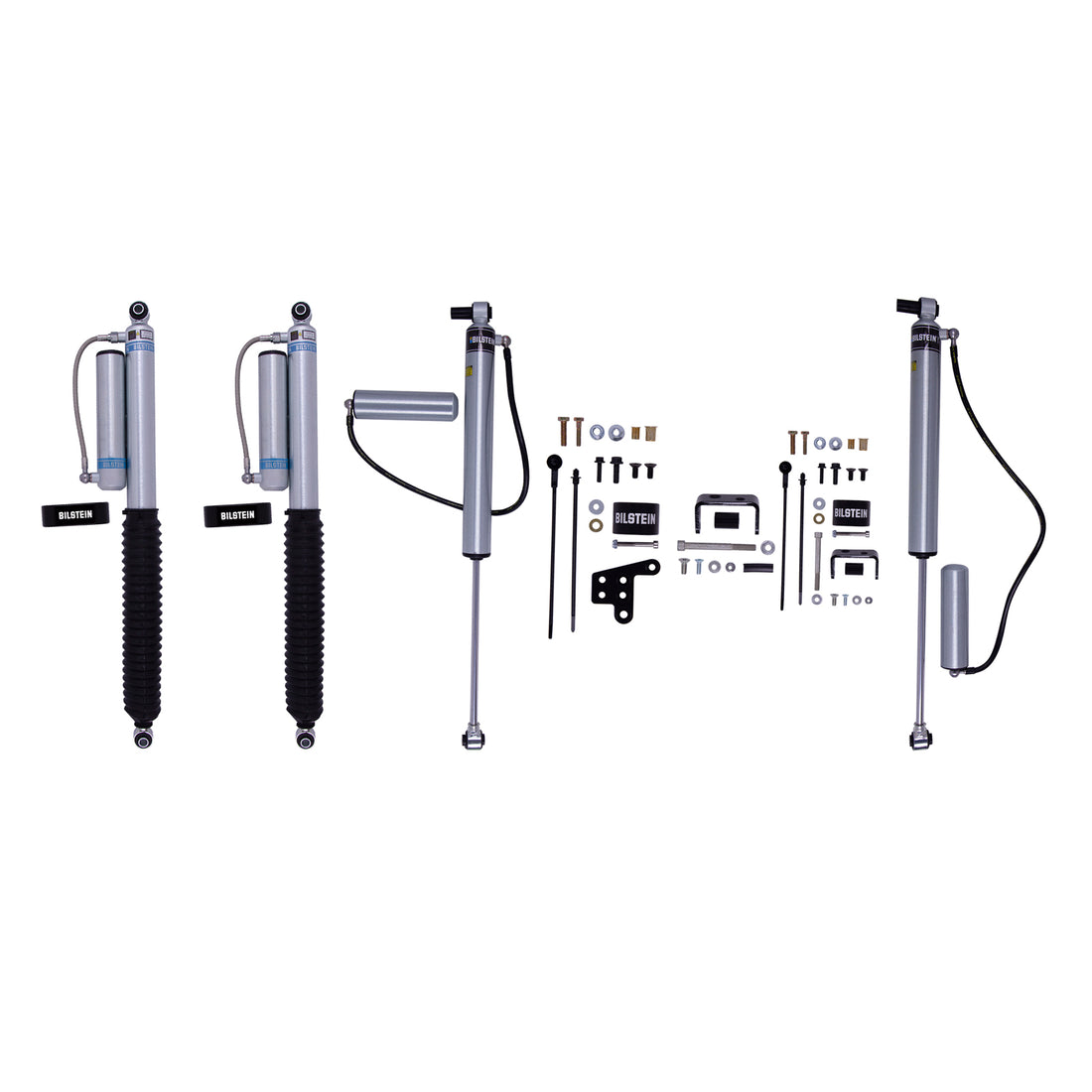 Bilstein B8 5160 w/ Remote Reservoir Shocks Set w/3-4.5" lift - 2019-2026 Jeep Gladiator 4WD