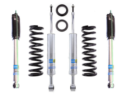 Bilstein 6112 Strut & Spring + Rear B8 5100 Shocks Set w/0.8-3" lift - 2010-2024 Toyota 4Runner 4WD RWD