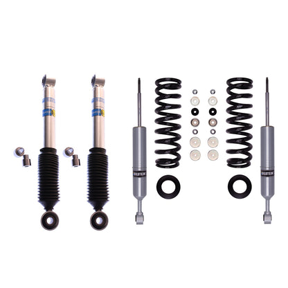 Bilstein 6112 Strut & Spring + Rear B8 5100 Shocks Set w/2.1-3.3" lift - 2008-2022 Toyota Sequoia 4WD RWD