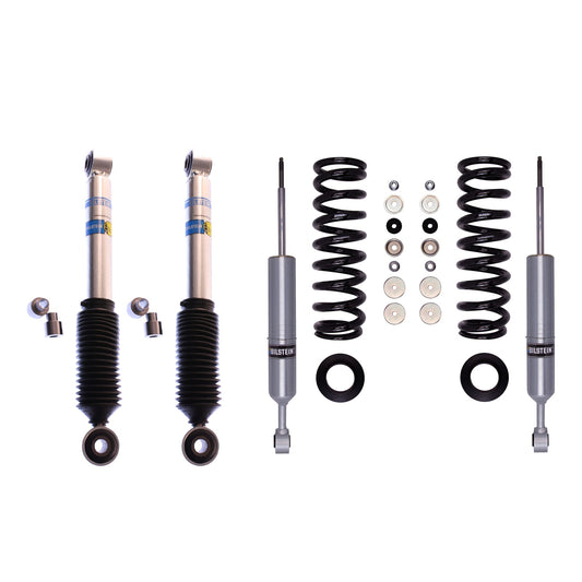 Bilstein 6112 Strut & Spring + Rear B8 5100 Shocks Set w/2.1-3.3" lift - 2008-2022 Toyota Sequoia 4WD RWD