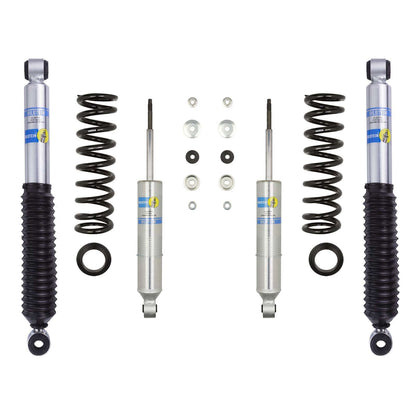 Bilstein 6112 Strut & Spring + Rear B8 5100 Shocks Set w/0-2.8" lift - 1995-2004 Toyota Tacoma 4WD RWD 6 Lug