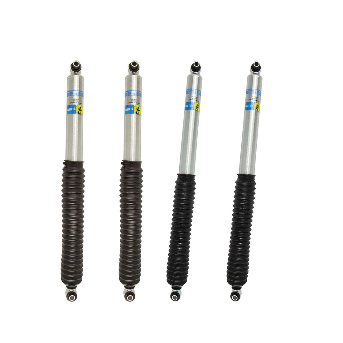 Bilstein 5100 Shocks Set w/0-1.5" lift - 2018-2026 Jeep Wrangler JL 4WD