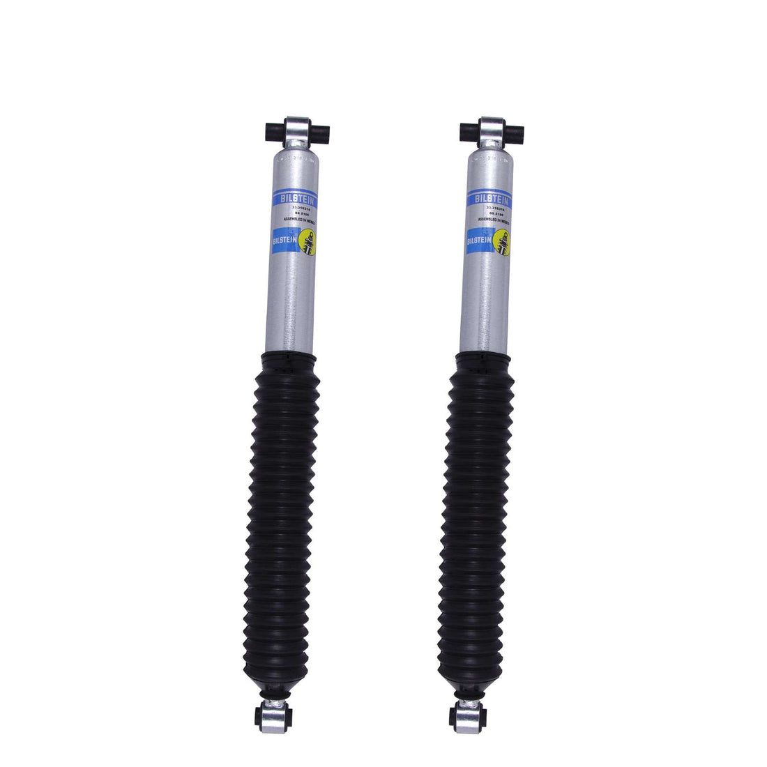 Bilstein B8 5100 Monotube Shocks Front Pair w/0-1.5" lift - 2018-2026 Jeep Wrangler JL 4WD