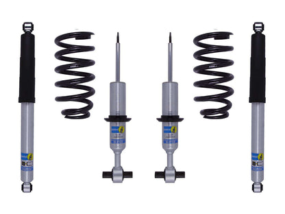 Bilstein 6112 Strut & Spring + Rear B8 5100 Shocks Set w/0-2.5" lift - 2019-2026 Chevrolet Silverado 1500 4WD RWD