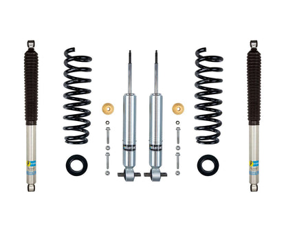 Bilstein 6112 Strut & Spring + Rear B8 5100 Shocks Set - 2021-2026 Ford F-150 4WD