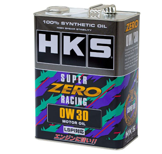 HKS Super Zero Racing Oil - 0W30 - 4L