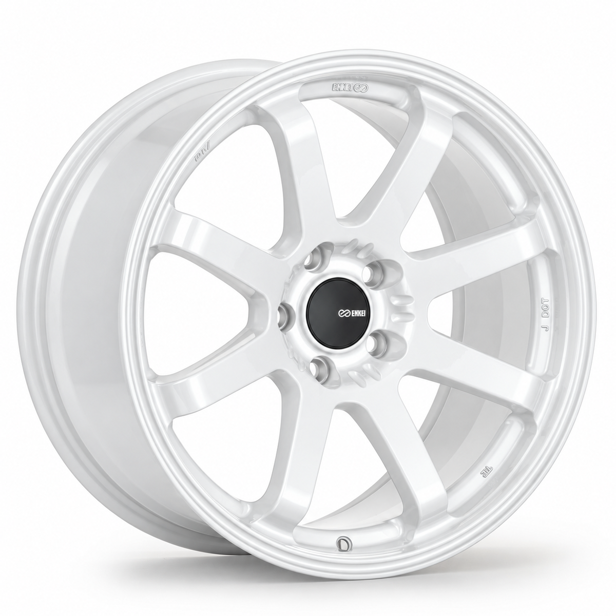 Enkei Vanquish White | 18x8" +45mm | 5x114.3mm Wheel