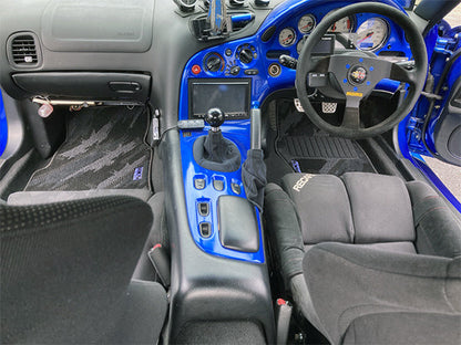 HKS Floor Mat (Monotone Oil Color - 5 Piece Set) - Mazda RX-7 FD3S RHD 92-02