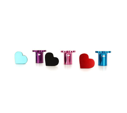 NRG DRIFT BUTTONS - HEART SHAPE E-BRAKE BUTTONS HONDA