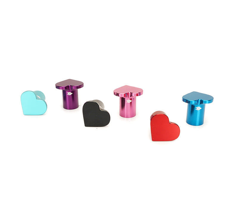 NRG DRIFT BUTTONS - HEART SHAPE E-BRAKE BUTTONS HONDA
