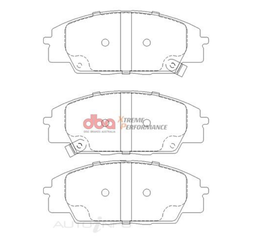 DBA 06-11 Honda Civic Si XP Performance Front Brake Pads