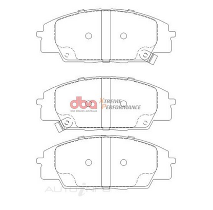 DBA 06-11 Honda Civic Si XP Performance Front Brake Pads