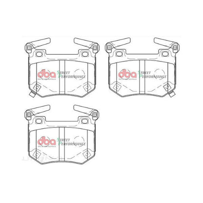 DBA 2018+ Kia Stinger V6 Twin Turbo SP Performance Rear Brake Pads