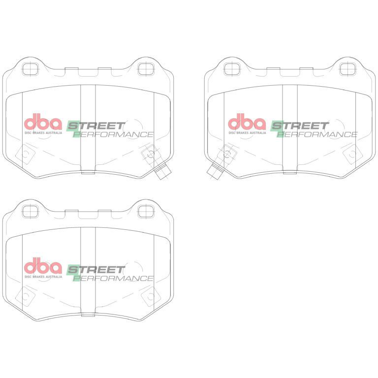 DBA 2017+ Subaru WRX STI (w/Brembo Calipers) XP Performance Rear Brake Pads