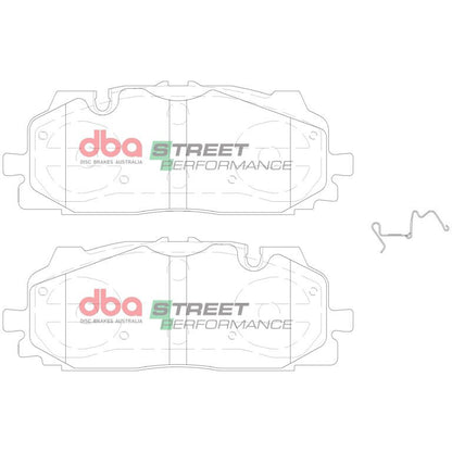 DBA 19-21 Audi A8 Quattro (w/375mm Front Rotor) Front XP Performance Brake Pads