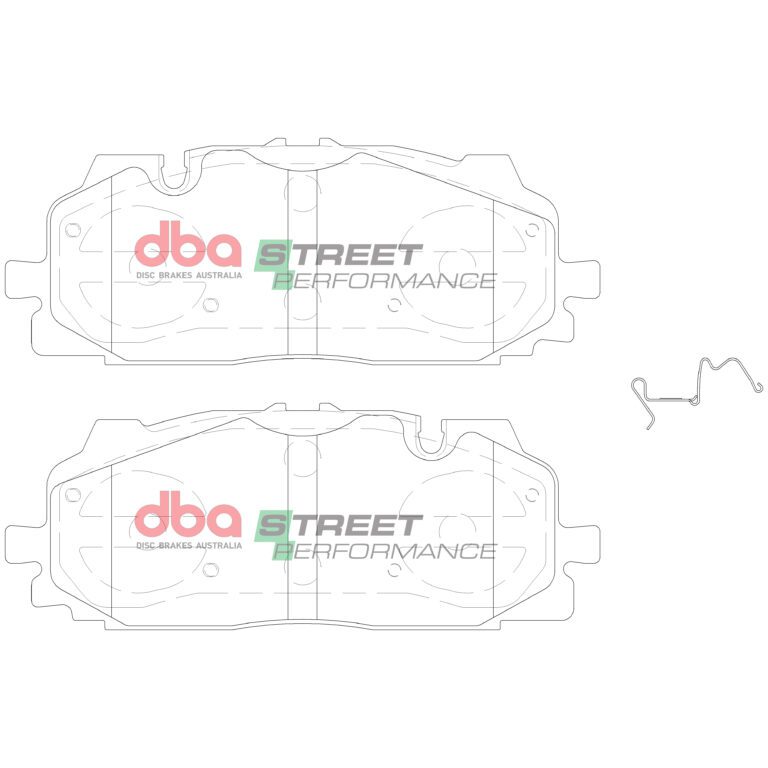 DBA 17-19 Audi S4 Street Series Front Brake Pads